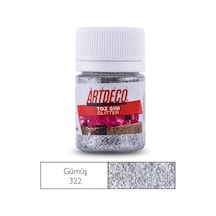 Artdeco Toz Sim Glitter 322  Gümüş