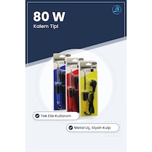Tekli Kalem Havya 80 W Elektronik Lehim Havyası Tamir Ve Hobi Atö