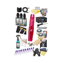Soul Nova Floral Pink Kablosuz Kalıcı Makyaj Seti 3.5 Mm Kalıcı Makyaj Pen Set