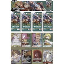 4 Paket One Piece Card Game Op08 Two Legends Bandai Booster Pack Japonca 24 Kart