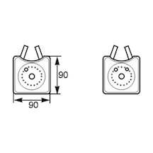 Mahle Clc161000s Motor Yag Sogutucusu 078117021a