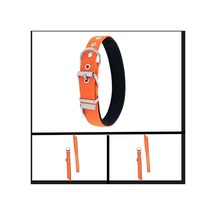 Uyguna-yakala Turuncu 2.5 42-50 Cm Dokuma Boyun Tasması-sma.345