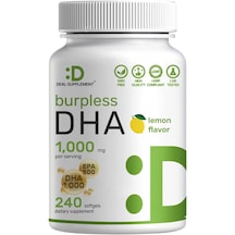 Deal Supplement Dha Epa Omega 3 Fish Oil Brain Heart & Joint Health 240 Softgels