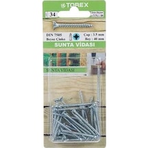 Sunta Vidası 3.5X25 - Torex Dın 7505 N11.2567