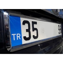 Volkswagen Passat B8 Krom Plaka Çerçevesi 2Ad. 382571334