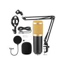 Wondernest Bm-800 Kondenser Mikrofon Seti - Montaj & Pop Filtreli - Stüdyo Yayın İçin Montajlı C0012344a