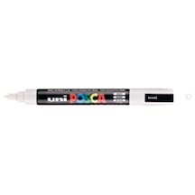 Uni-ball Markör Boyama Posca Su Bazlı Poster 1.8-2.5 Mm Beyaz Pc-5m Çok Renkli