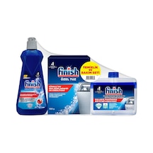 Finish Temizlik Ve Bakım Seti Parlatıcı 400 Ml, Tuz 550 G,temizleyici 250 Ml