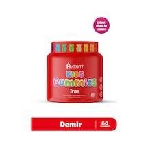 Gummies Demir Iron Kıds 60 Çiğnenebilir Form