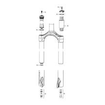 Rockshox Xc30 Servis Kiti 11.4015.539.010 Siyah - Kırmızı