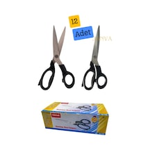 12 Adet Taksun Model Gl120 Terzi Kumaş Makası 23cm 9inç Makas Kaliteli Orijinal Kumaş Kot Paça Keser