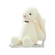 Uyku Arkadaşım Papyonlu Uzun Kulak Bunny Peluş Tavşan 65 CM 001