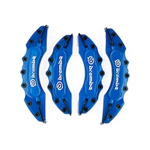Skoda Mavi Brembo 4'lü Kaliper Seti Kabartmalı