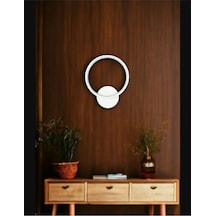 Halka Model Modern Led Beyaz Işık Ultra Power Avize Aplik Aavizeb