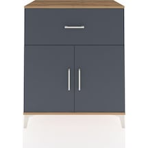 Hyperion Şifonyer Tek Raflı Tek Çekmeceli 2 Kapaklı 88x44x106... Çam