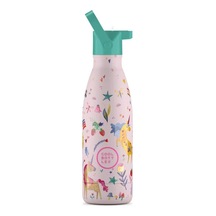Cool Bottles Paslanmaz Çelik Suluk - The Kids Bottle Funny Unicorns 350ml Çok Renkli