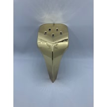 Karakoçaksesuar Plastik 15 CM Gold Kaplama Koltuk Mobilya Ayağı 4 Adet