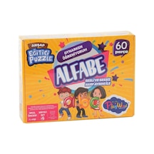 Ahşap Eğitici Puzzle Alfabe Onyıl 90257
