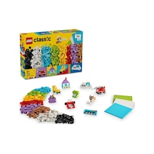 Classic Yaratıcı Yapım Ve Oyun Kutusu 11044-5 Yaş Ve Üzeri Kız Ve Erkek Çocukları İçin Yapılabilir Ev, Köpek,