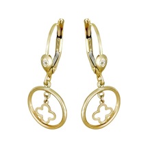 Altın Küpe T075447 Sarı Altın