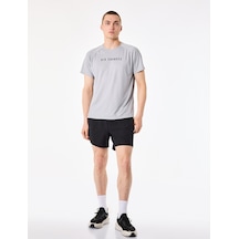 Koton Beli Lastikli Basic Taytlı Spor Şort Siyah 6sam40085nw