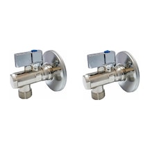2 Adet Eca Filtreli Ara Taharet Musluk 602111048 Krom