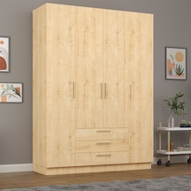 4 Kapaklı Gardırop 160cm Safir Meşe