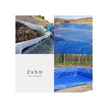 2x5 Ebatlı Pvc Branda Gölgelik Su Geçirmez Çadır M² Çok Renkli