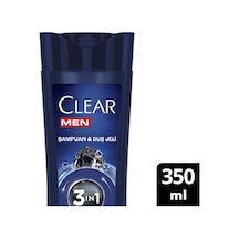 Clear Men Arındırıcı Kömür 3in1 Şampuan 350 Ml