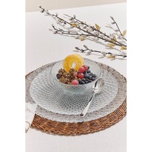 Pasabahce Rattan Tabak 28 Cm - 1 Adet Şeffaf