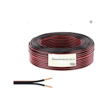 Mc Merlin 2x0.75mm2 Cca Yassı Kordon Kablo 100 Metre,