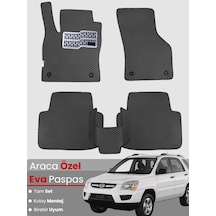 Kia Sportage 2004-2010 Uyumlu Eva Paspas Tam Set Araca Özel,kolay Montaj,su Geçirmez 991