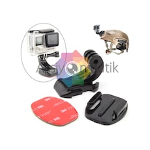 Sjcam Sj4000 Sj5000 M10 M20 - Düz Yüzey Ve J-hook Bağlantı