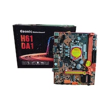 Esonıc H61-da1 M2 Ddr3 Hdmı Vga Ses Lan 1155p 2.3.nesil Anakart