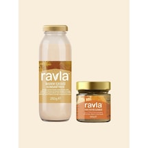 2'li Ürün - Ravla Badem İçeceği Konsantresi - 250g / Ravla Yer Fıstığı Ezmesi - 240g