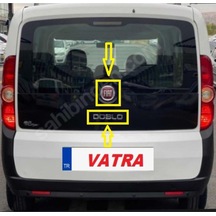 Doblo Panorama 1.6 Multijet Premio Plus 2011-2016 Doblo Krom Bagaj Yazı Ve Arma Set