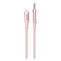 Nettech Nt-ac06 Plastik 100 Cm Jack To Lightning Aux Kablo Pembe