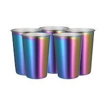 Tenfowee 304 Paslanmaz Çelik 5'li Set 500ml: Kırılmaya Dayanıklı, Tek Katmanlı İçecek Bardakları - Kahve, Su İçin Uygun Diğer Tenfowee 304 Paslanmaz Çelik 5'li Set 500ml: Kırılmaya Dayanıklı, Tek Katmanlı İçecek Bardakları - Kahve, Su İçin Uygun Diğer