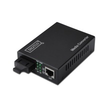 Digitus Media/rate Converter, 10/100/1000base-t - 1000base-sx Multimode 0.55 Km, Sc Tdrtr