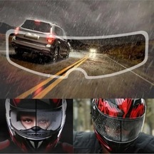 Su Geçirmez Ve Buğu Önleyici Motosiklet Kaskı Kalkanı Filmi