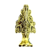 Hubrendy Çer Lükens Sandık Ayağı, Kutu Ayak 4 Cm - Sarı