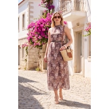 Lela Bayan Elbise 6525724 Lila