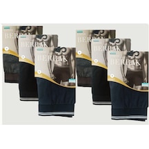 Berrak 1097 Erkek Likralı Boxer 6'Lı Paket