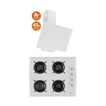 Ferre Mega Plus Serisi 1140B - D078SA 2'li Cam Ankastre Set