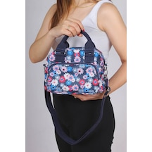 Kore Tarzı Çanta Crossbody, Desenli Kadın Omuz Çantası