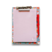 Sekreterlik Bloknot Pembe Tek Renk