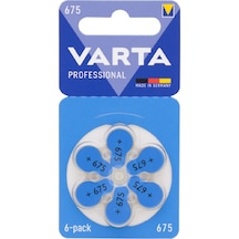 Varta 675 Numara İşitme Cihazı Pili 6'lı