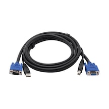 Usb Kvm Switch Vga Yazıcı Kablosu  Erkek / Dişi