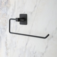 Kendiliğinden Yapışkanlı Siyah Paslanmaz Metal Rulo Havluluk Apar Diğer