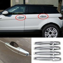 Land Rover Uyumlu Range Rover Sport 2013 Sonrası Kapı Kolu Abs Plastik Krom